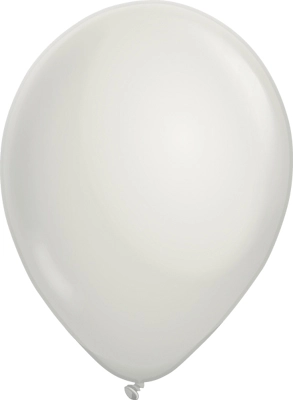 11" Pearl White Latex Balloons 100pk