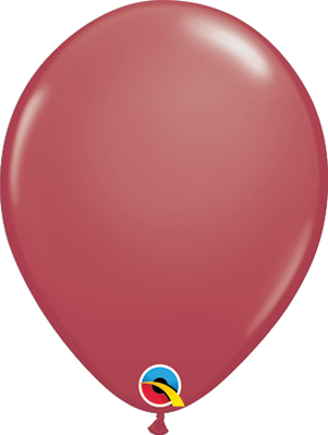 16 Inch Cranberry Latex Balloons 50pk