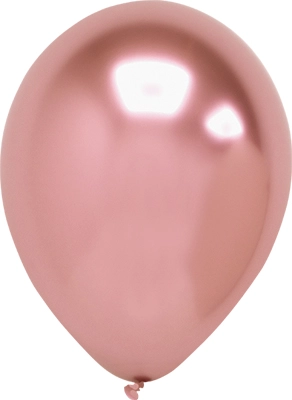 11 Inch HiGloss Rose Gold Latex Balloons 100pk