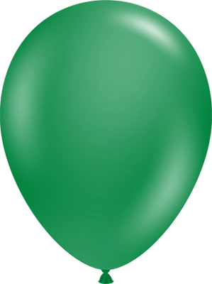 11" Crystal Emerald Green Latex Balloon 100pk