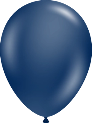 11" Metallic Midnight Blue Latex Balloon 100pk