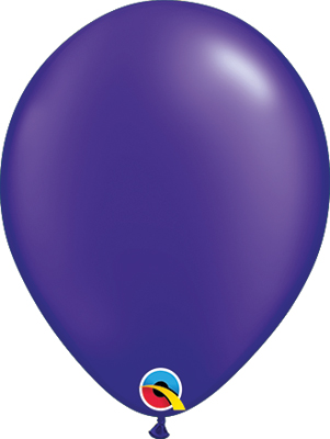 5 Inch Pearl Quartz Purple Latex Balloons 100pk