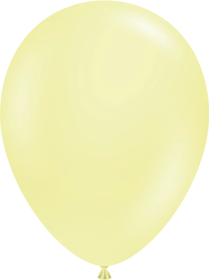 5" Lemonade Yellow Latex Balloon 50pk
