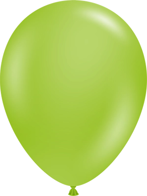 11 Inch Lime Green Latex Balloon 100pk