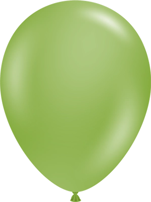 5" Fiona Green Latex Balloon 50pk