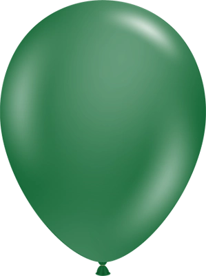 5" Metallic Forest Green Latex Balloon 50pk