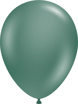 17" Evergreen Latex Balloon 50pk