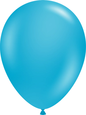 11" Turquoise Latex Balloon 100pk