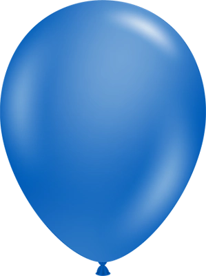 5" Metallic Blue Latex Balloon 50pk