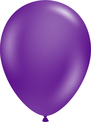 5 Inch Plum Purple Latex Balloon 50pk