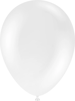 17 Inch Crystal Clear Latex Balloon 50pk
