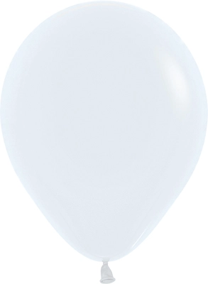 11 Inch Fashion White Latex Balloons 100pk