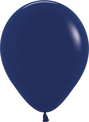11 Inch Fashion Navy Latex Balloons 100pk
