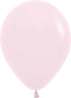11 Inch Pastel Matte Pink Latex Balloons 100pk