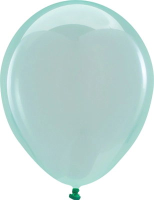 11" Crystal Clearz Green Latex Balloon 100pk