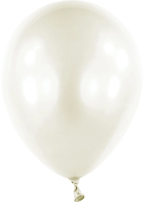 11 Inch Pearl Frosty White Latex Balloon 100pk