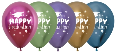 11&quote; Graduation Reflex 50pk