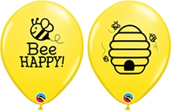 11 Inch Bee Happy Latex 50pk