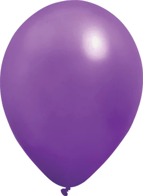 11" Metallic Purple Latex Balloon 100pk