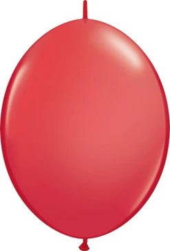 12" Red Quick Link Latex Balloons 50pk