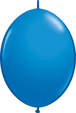 12 Inch Dark Blue Quick Link Latex Balloons 50pk