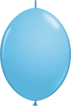 12 Inch Pale Blue Quick Link Latex Balloons 50pk