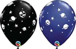 11 Inch Celestial Fun Balloon Assortment 50pk