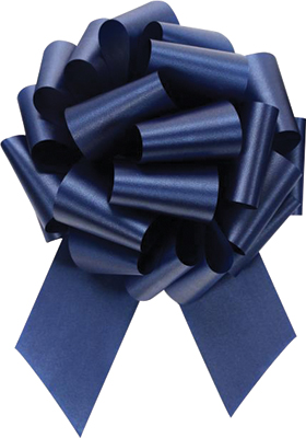 #9 Navy Perfect Bow