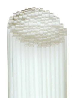 24" White Balloon Stick 144pk