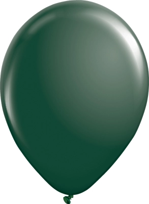 16" Spruce Green Latex Balloons 25pk