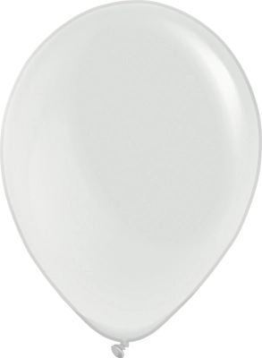 16" Crystal Clear Latex Balloons 50pk