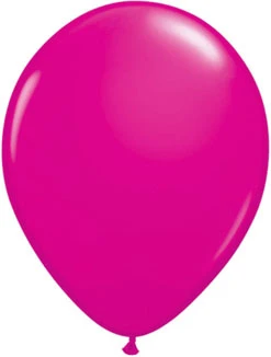 16 Inch Hot Pink Latex Balloons 50pk