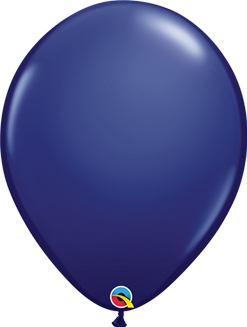16 Inch Navy Latex Balloons 50pk