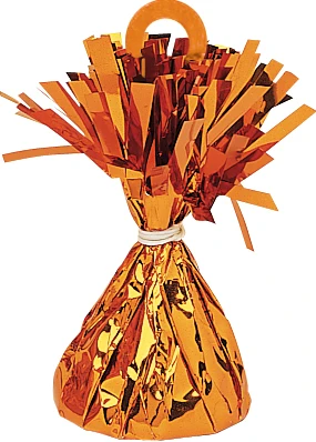 150g Orange Foil Bouquet Weight
