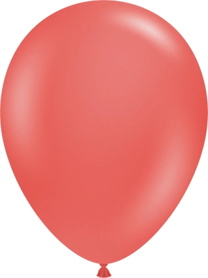 17" Aloha Hibiscus Red Latex Balloon 50pk