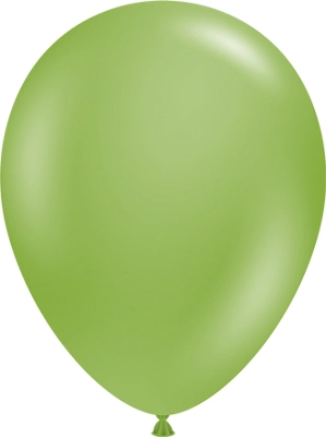 17" Fiona Green Latex Balloon 50pk