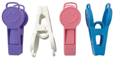 9 gram Happy Clip Pastel Balloon Weights 100pk