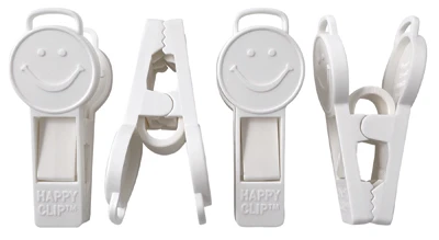 9-gram Happy Clip White Balloon Weights 100pk