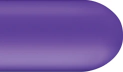 260 Deco Purple Entertainer Latex Balloon 50pk