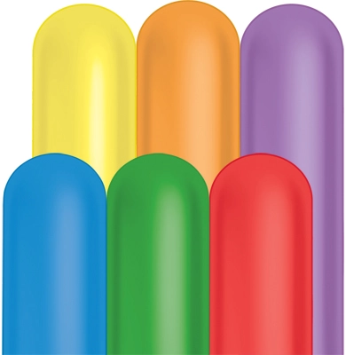 260 Carnival Entertainer Latex Balloon Assortment 250pk