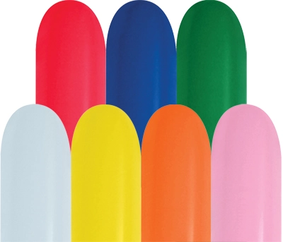 260 Fashion Enterntainer Twistee Latex Assortment 50pk