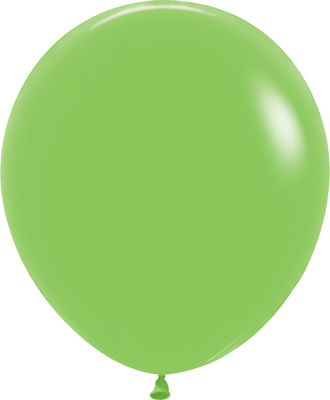 18 Inch Deluxe Key Lime Latex Balloons 25pk