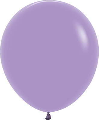 18 Inch Deluxe Lilac Latex Balloons 25pk