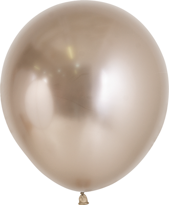 18 Inch Reflex Champagne Latex Balloons 15pk