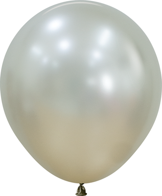 18 Inch Silk Cream Pearl Latex Balloons 25pk
