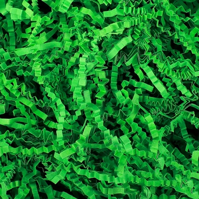 1 lb. Green Crinkle Cut Shred