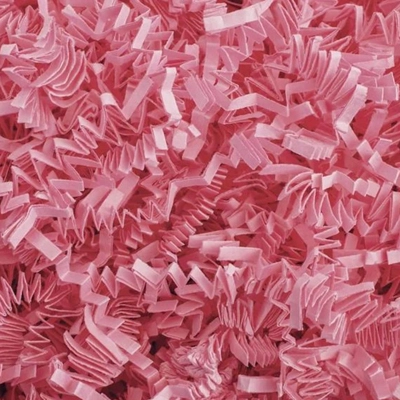 1 lb Pink Crinkle Cut Shred