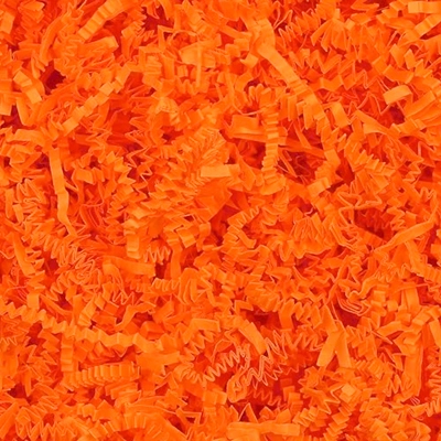 1 lb Orange Crinkle Cut Shred