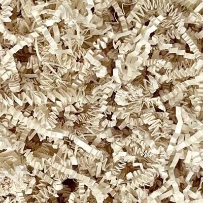 1 lb Ivory Crinkle Cut Shred