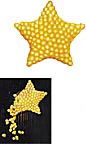 Sculpture Drop Net 4 Foot Star 2pk